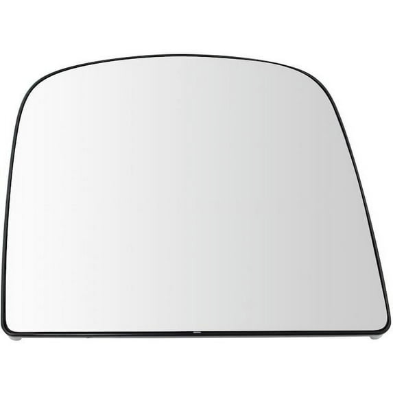 Right Upper Door Mirror Glass - Compatible with 2003 - 2017 Chevy Express 2500 2004 2005 2006 2007 2008 2009 2010 2011 2012 2013 2014 2015 2016