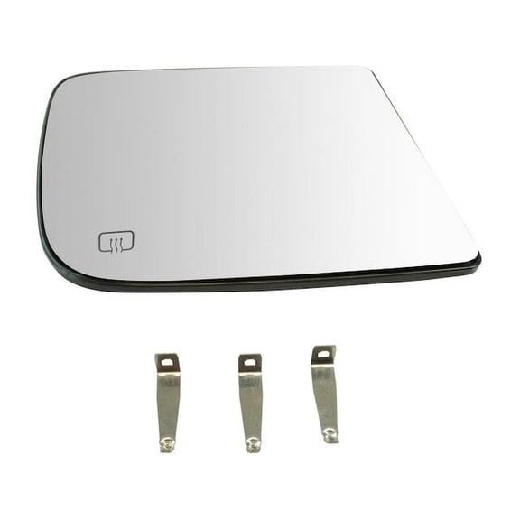 Right Upper Door Mirror Glass - Compatible with 2011 - 2018 Ram 1500 2012 2013 2014 2015 2016 2017
