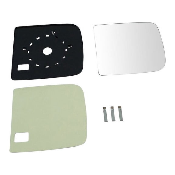 Right Upper Door Mirror Glass - Compatible with 2011 - 2018 Ram 2500 2012 2013 2014 2015 2016 2017