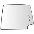 thumbnail image 1 of Right Upper Door Mirror Glass - Compatible with 2015 - 2017 GMC Sierra 3500 HD 2016, 1 of 2