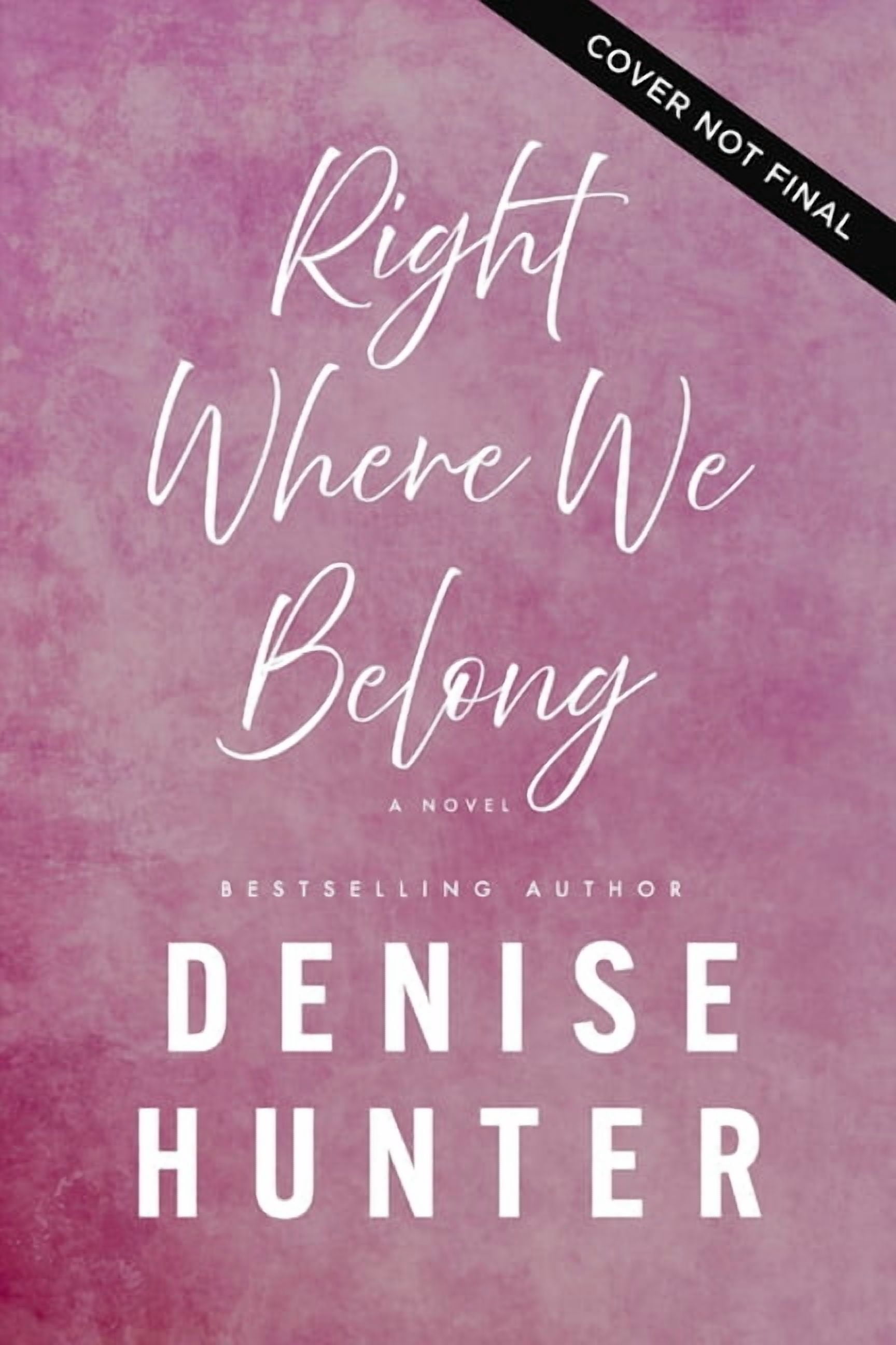 Right Where We Belong: A Sweet, Kisses-Only Romance, (Paperback)
