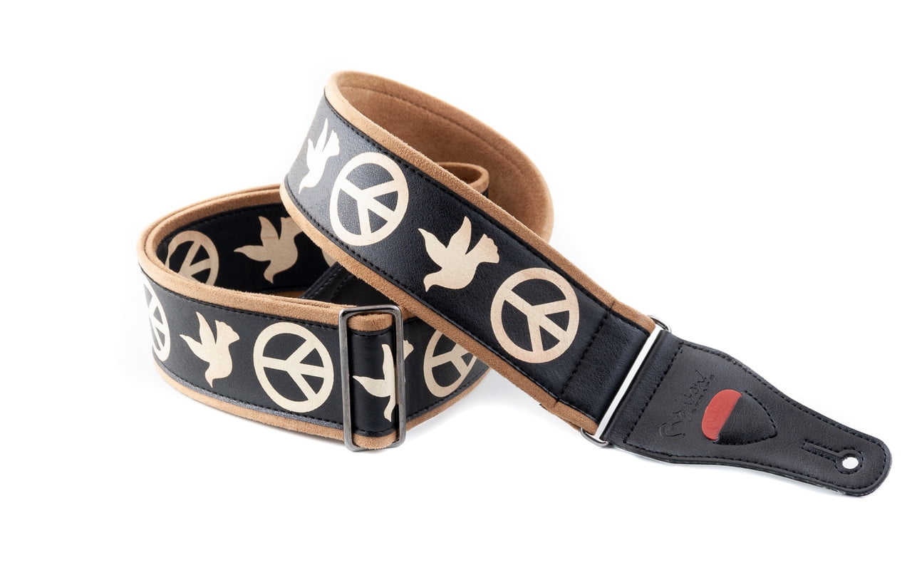 RightOn! Straps Legend Peace Doves Guitar Strap