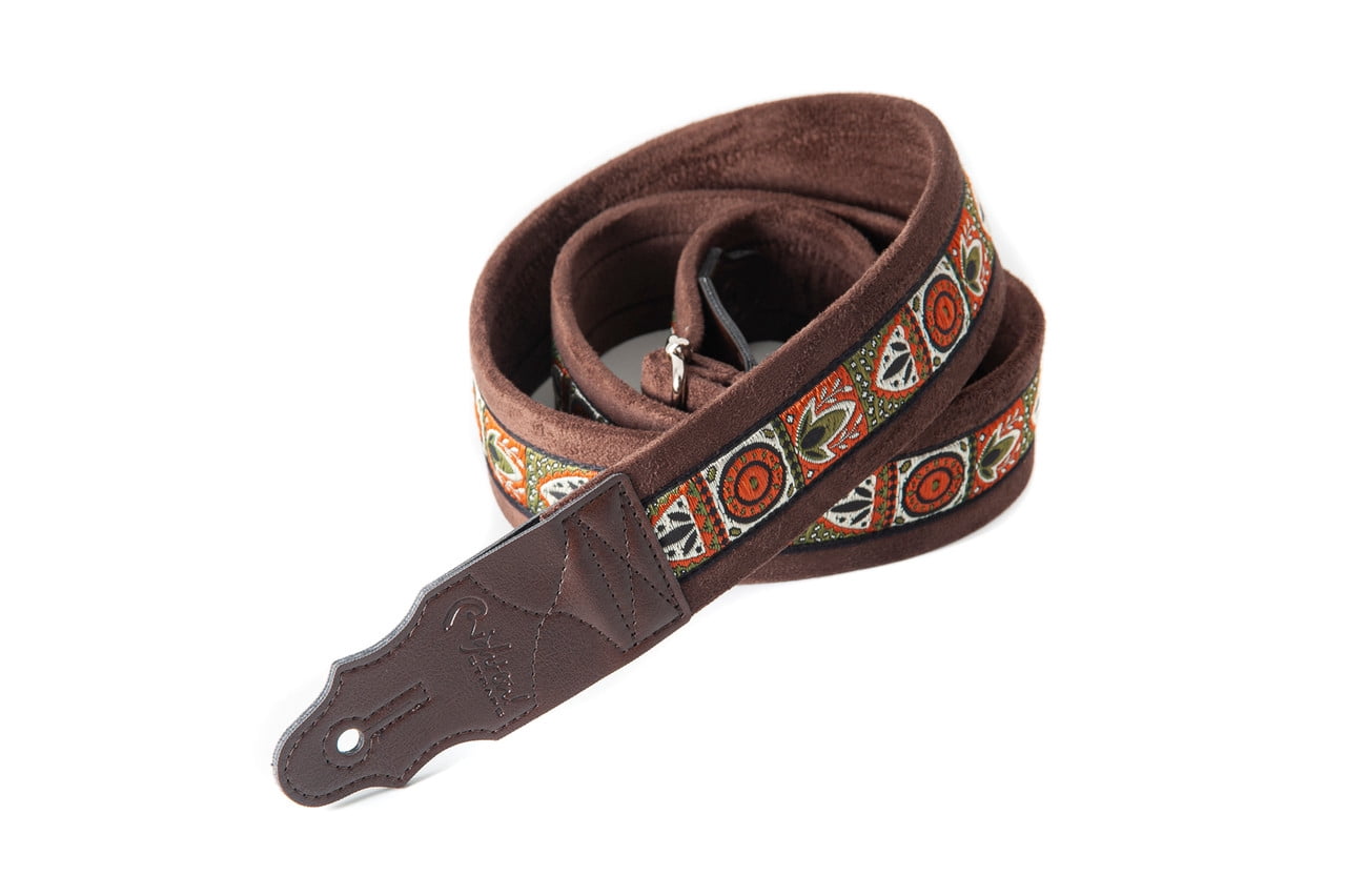 RightOn! Straps Merida Guitar Strap w/ Vintage Design & Comfortable Fit