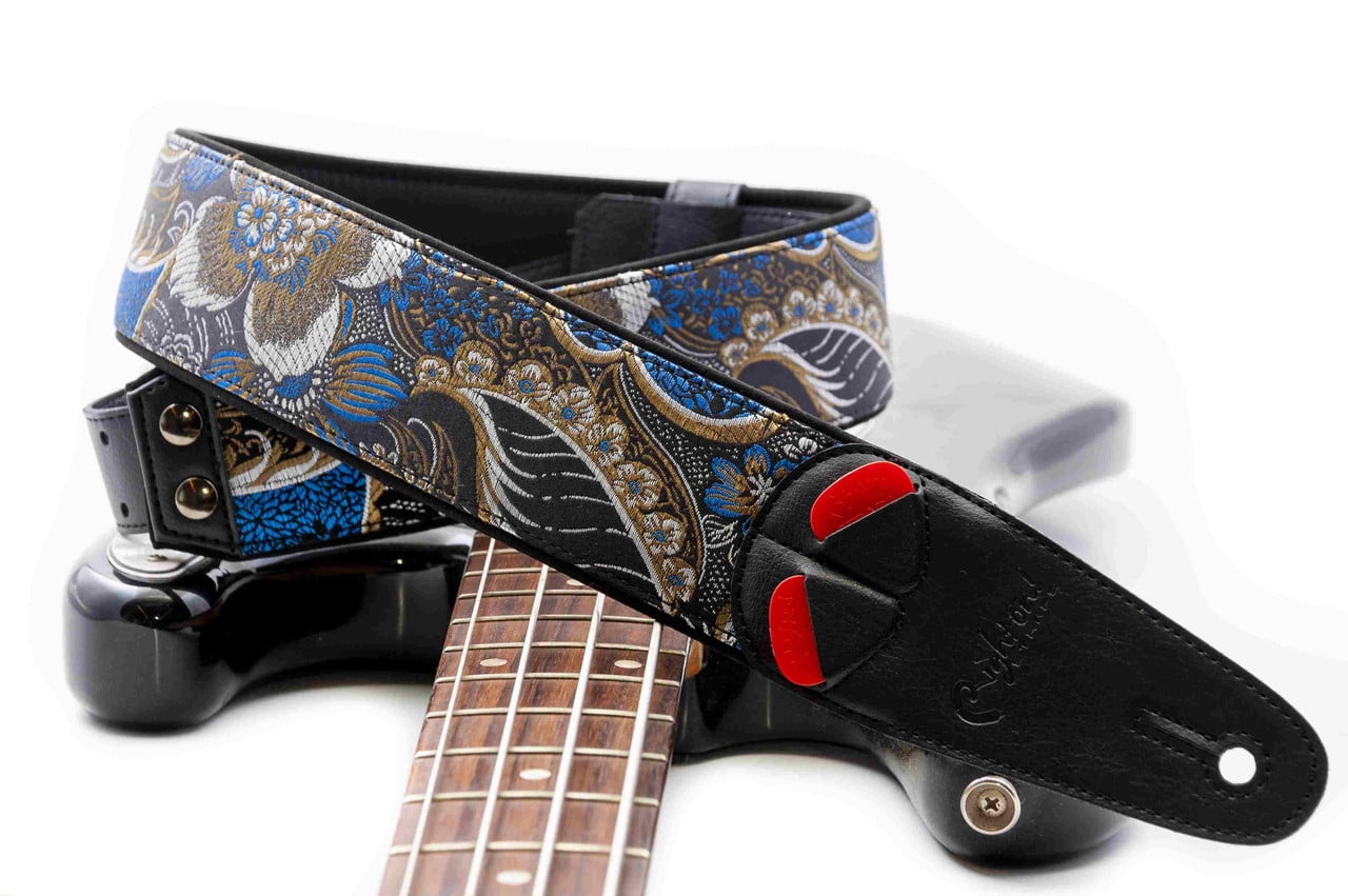 RightOn! Straps Mojo HOKKAIDO Guitar Strap BLACK