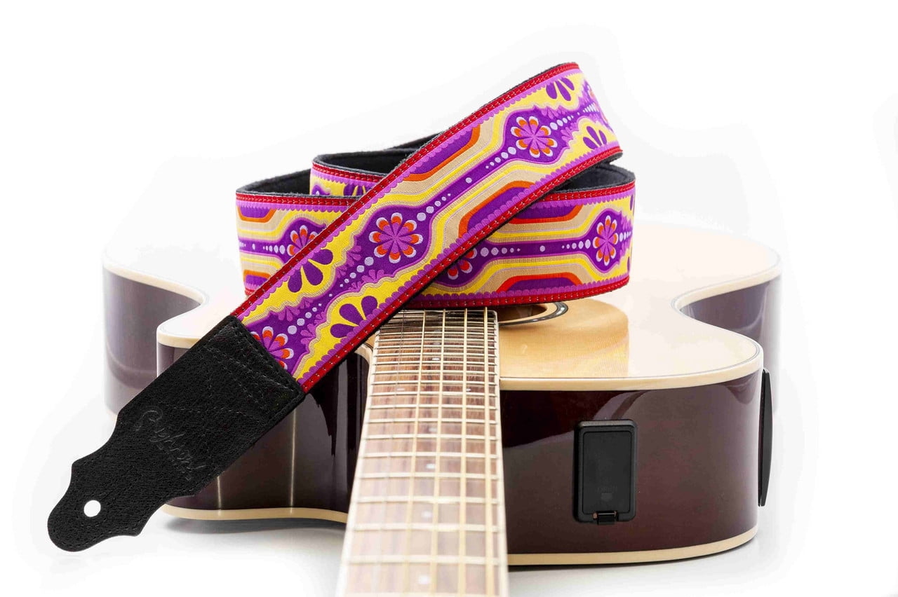 RightOn! Straps Standard Plus Laurel Guitar Strap Purple