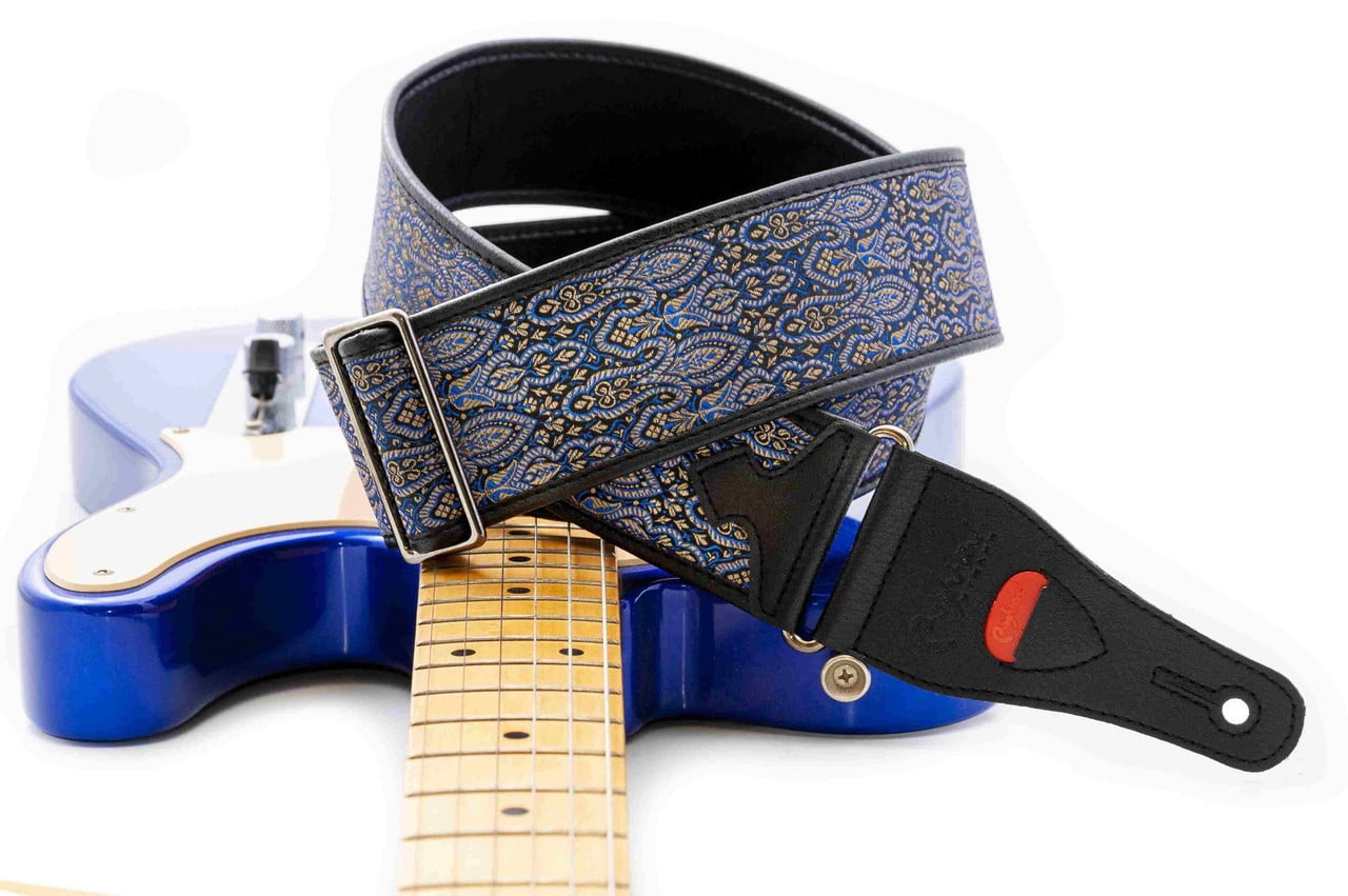 RightOn! Straps Talisman Cordoba Guitar Strap BLUE