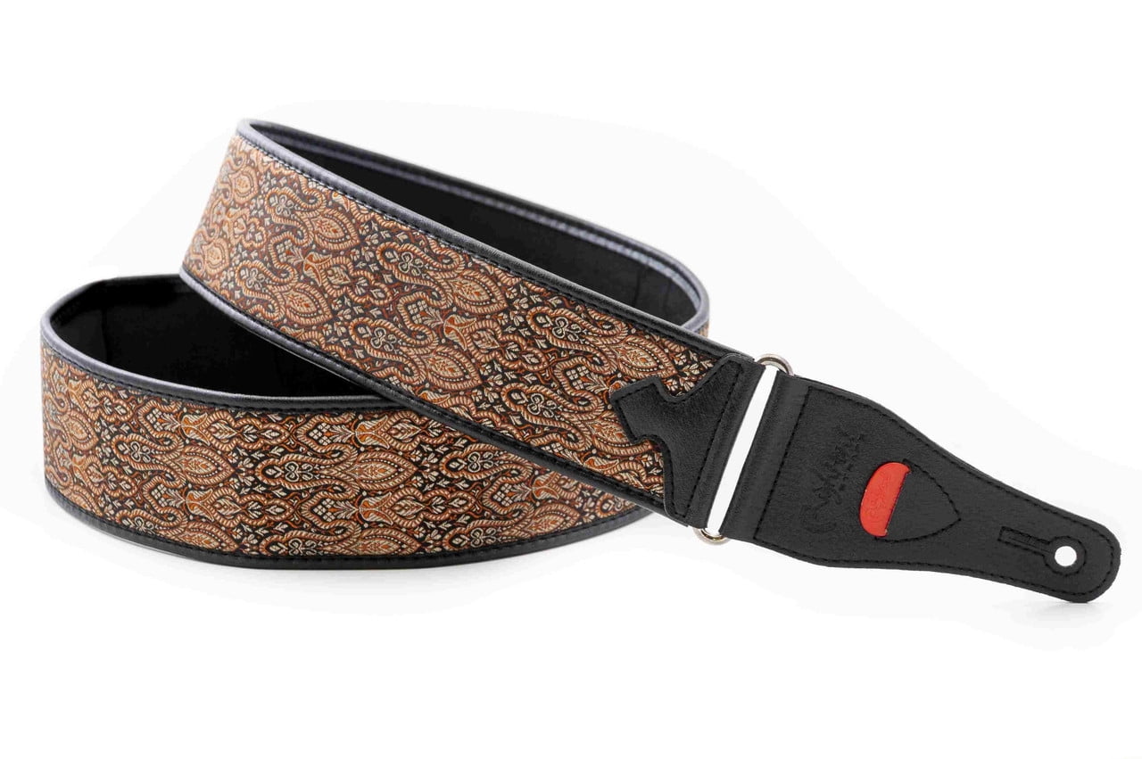RightOn! Straps Talisman Cordoba Guitar Strap BROWN