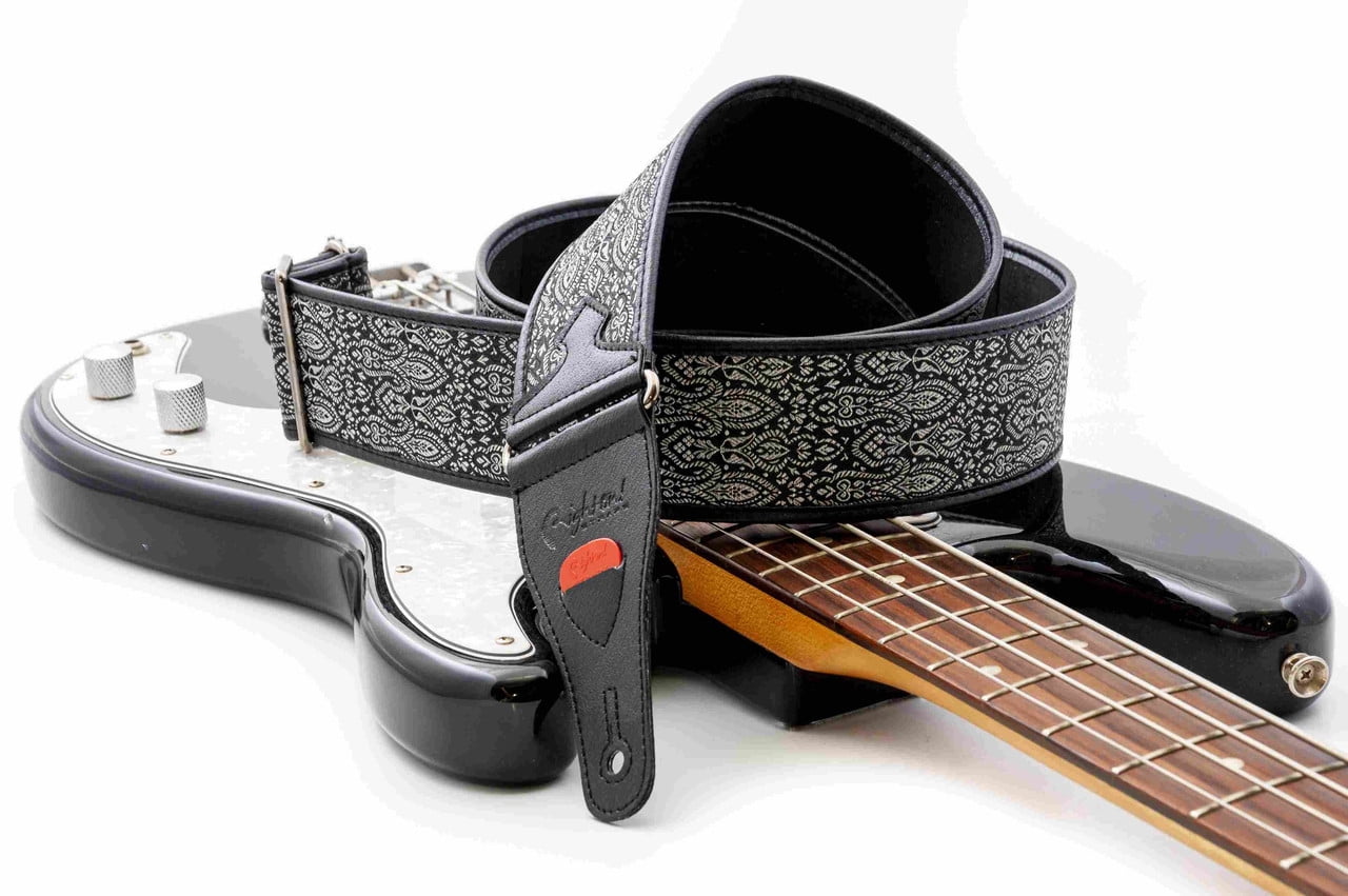 RightOn! Straps Talisman Cordoba Guitar Strap Black