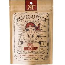 Righteous Felon Craft Beef Jerky (OG Hickory)
