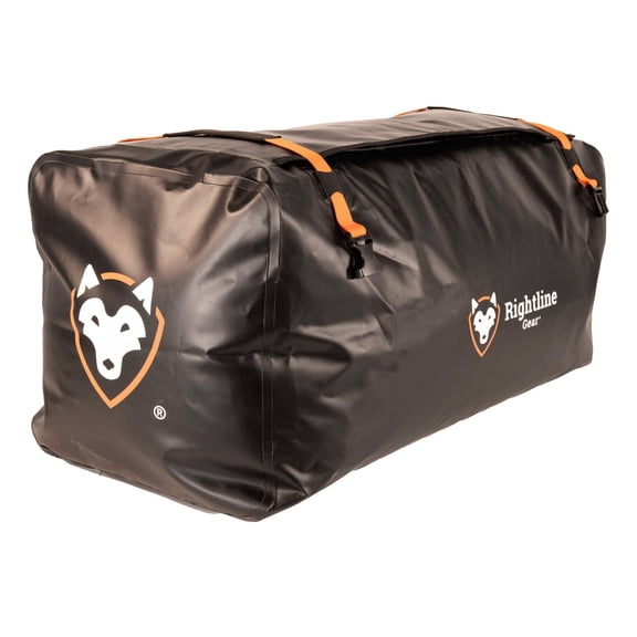 Rightline Gear Car Top Waterproof Duffel Bag Cargo Carrier (120L), Black