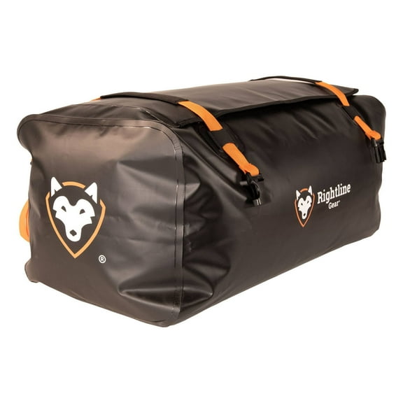Rightline Gear Car Top Waterproof Duffel Bag Cargo Carrier (60L), Black