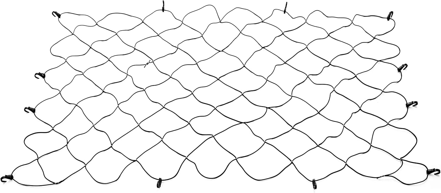 Rightline Gear Weatherproof Truck Bed Cargo Net, 5 by 6 Feet