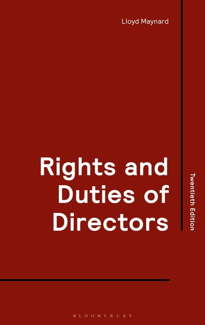 Rights and Duties of Directors, (Paperback)