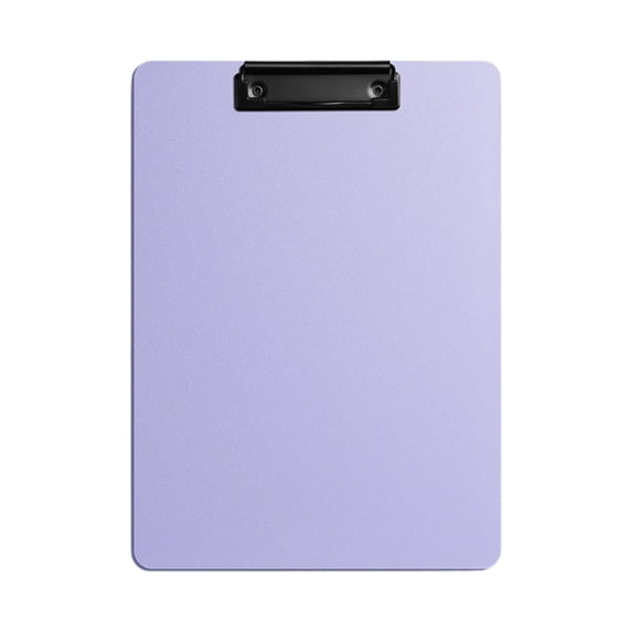 Rigid Clipboard, A4 Foam Writing Board with Strong Metal Clip, Lightweight Document Organizer for Office, Home, and Field Use, Color-Coded Thickened Clipboard