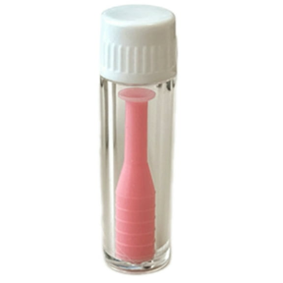 Rigid Contact Lenses Extractor Set Soft Suction Cup Removers Protective Carrying Container