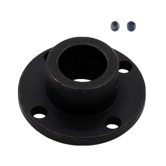 Rigid Flange Coupling Flange Coupling Connector Parts for Model ion Shaft Axis Fittings Flange Shaft Coupling Easy to Install , 12mm