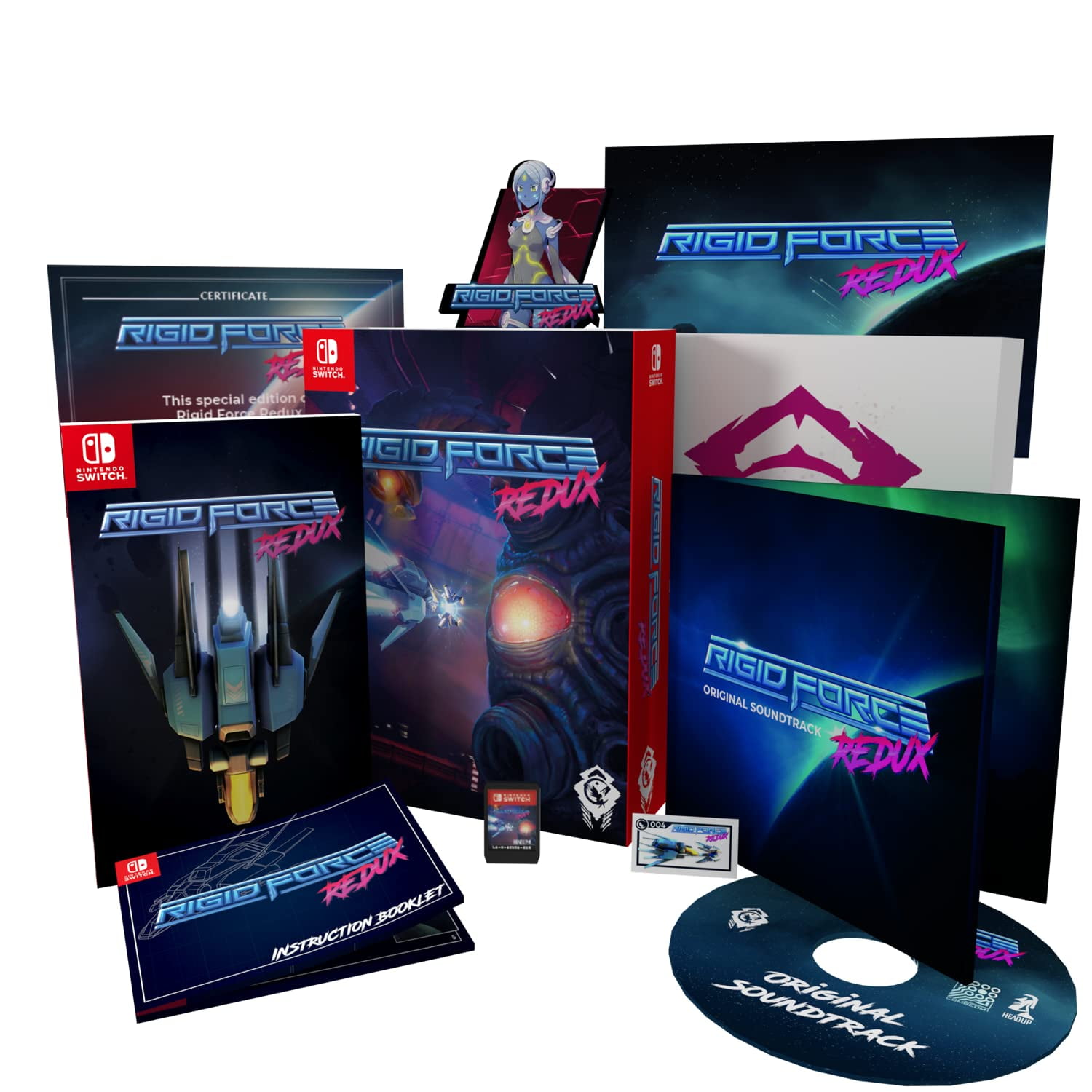新品　RIGID FORCE REDUX NINTENDO SWITCH Rigid force Redux: Limited Edition - Nintendo Switch - Walmart.com