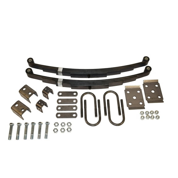 Rigid Hitch 3,500 lbs. Trailer Axle Suspension Kit for Single Axle Trailer (Leaf Springs, Hanger & U-Bolt kit)