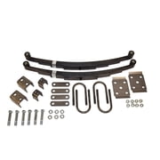 Rigid Hitch 3,500 lbs. Trailer Axle Suspension Kit for Single Axle Trailer Leaf Springs, Hanger & U-Bolt kit