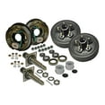 thumbnail image 1 of Rigid Hitch 5-Bolt on 4-1/2 Inch Hub/Drum Assembly with Spindles, Bearings and Backing Plates, 1 of 4