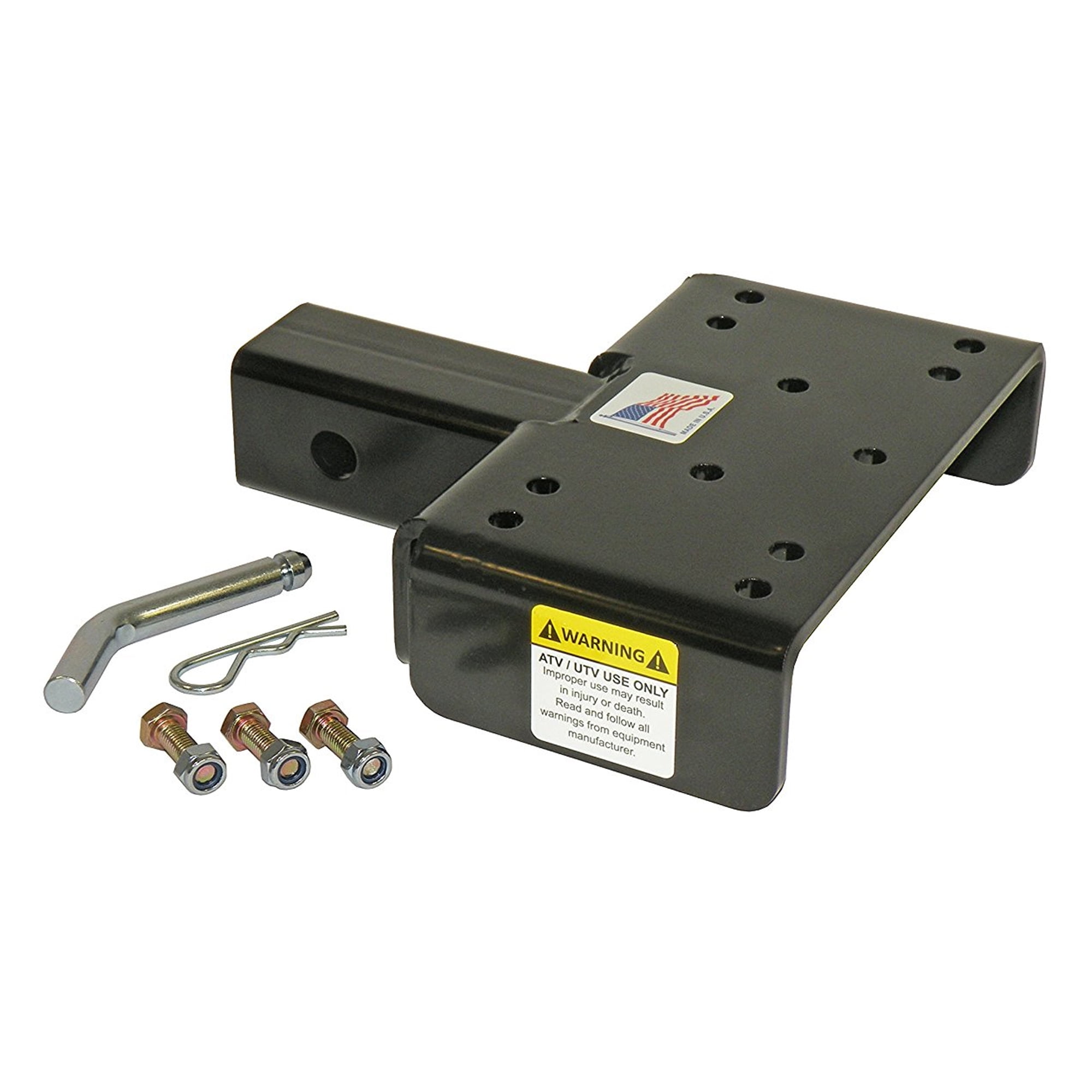 Rigid Hitch ATV/UTV Winch Mounting Plate For 2 Inch Receivers Made In