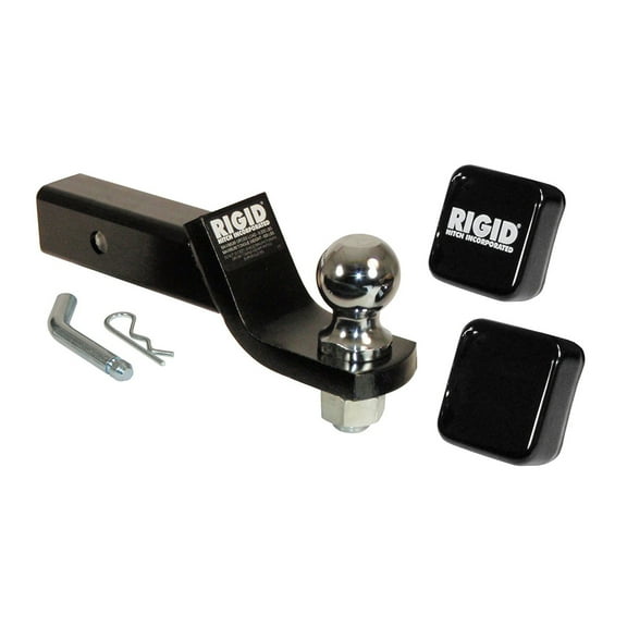 Rigid Hitch Class III 2" Ball Mount Kit Loaded with 2-5/16" Ball - 2" Drop
