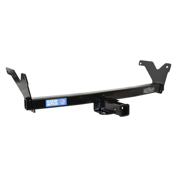 Rigid Hitch, Class III Trailer Hitch, Black Steel, 5000 lbs Capacity, Compatible with 2024-2026 Toyota Grand Highlander, Model R3-0526 - Made in U.S.A.