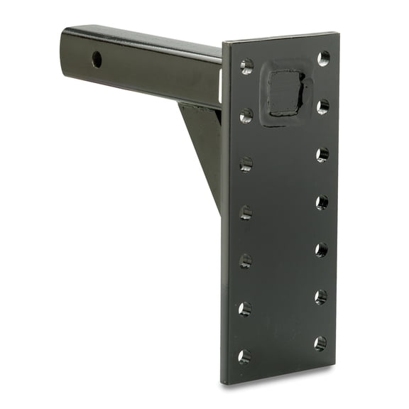Rigid Hitch Solid Shank Pintle Mount for 2 Inch Receivers - Made in U.S.A.