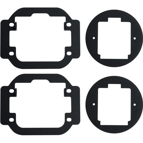 Rigid Industries 09-15 Nissan Frontier - Fog Light Kit - Mounts set of Dually/D2