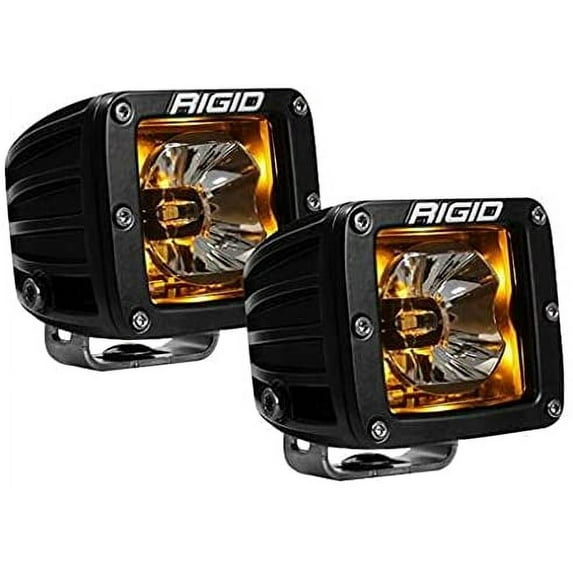 Rigid Industries 20204 Radiance LED Light Pods (Amber Backlight) Pair