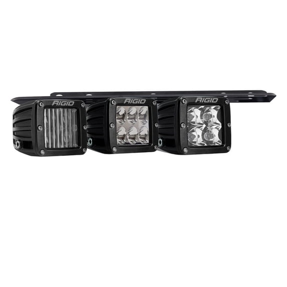 2021+ Ford Raptor Triple Fog Lights Kit Rigid Industries 46738 ...