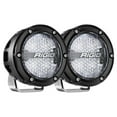 thumbnail image 1 of Rigid Industries 360-Series 4in LED Off-Road Diffused Beam - RGBW Backlight (Pair), 1 of 11