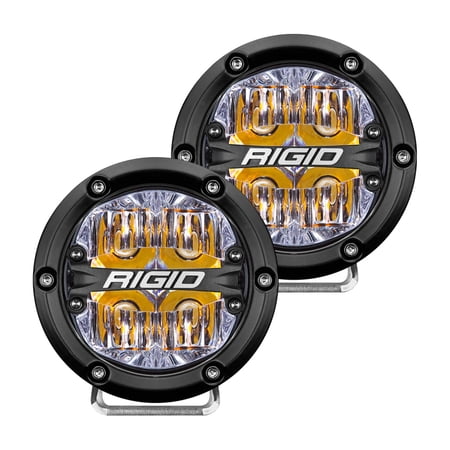 Rigid Industries 46706 RIGID 2014-2020 Toyota Tundra A-Pillar Light KitIncludes 4In 360-Series Drive