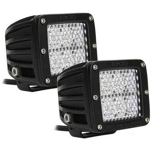 Rigid Industries 50251 D-Series Dually D2 60 Deg. Diffusion LED Light
