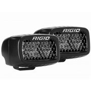 Rigid Industries 902513BLK SR-M Series Pro Spot Diffused Midnight Edition Light