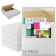 thumbnail image 1 of White Paperboard Rigid Mailers, Stay Flat Self Seal Envelopes, 50 Count, 12.5 x 12.5 in, 1 of 6