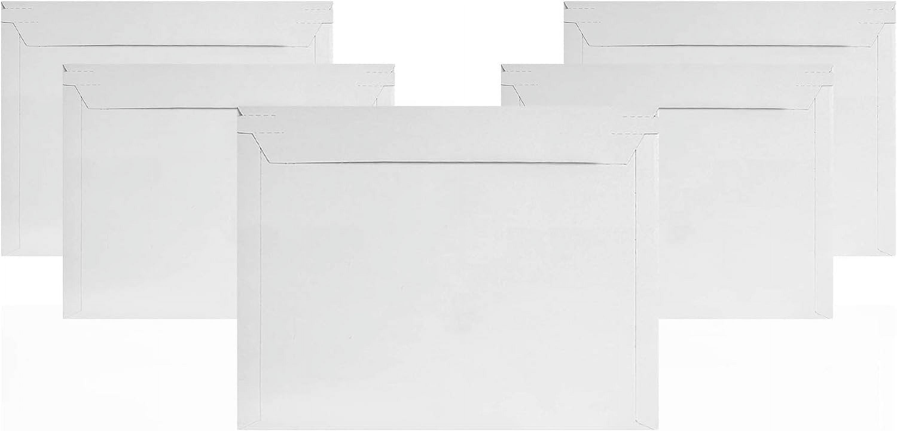 Rigid Mailers 12 5 X 9 5 Inches White 25 Pack Of Paperboard Photo rigid-mailers-12-5-x-9-5-inches-white-25-pack-of-paperboard-photo