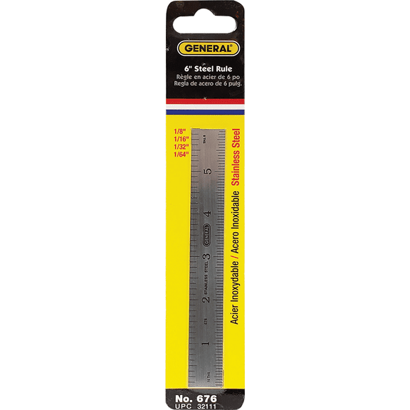 Rigid Straight Edge Ruler - Single Pack Residential Use, Standard Application