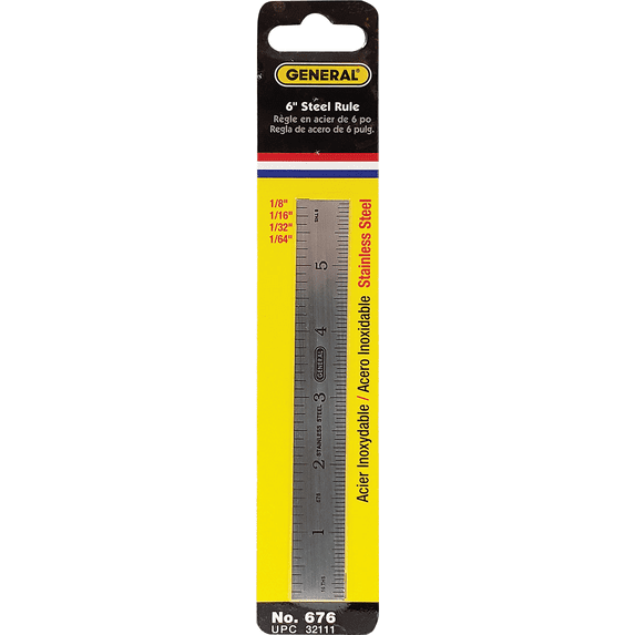 Rigid Straight Edge Ruler - Single Pack — Residential Use, Standard Application