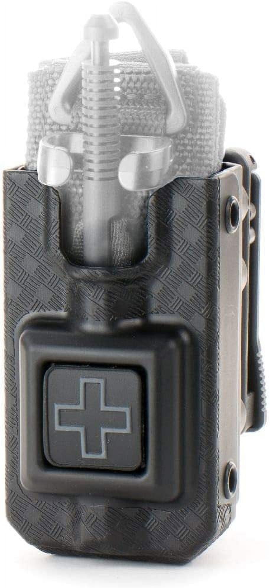 Rigid TQ Case for SOFTT Tourniquet, Rescue Orange, Belt Attachment