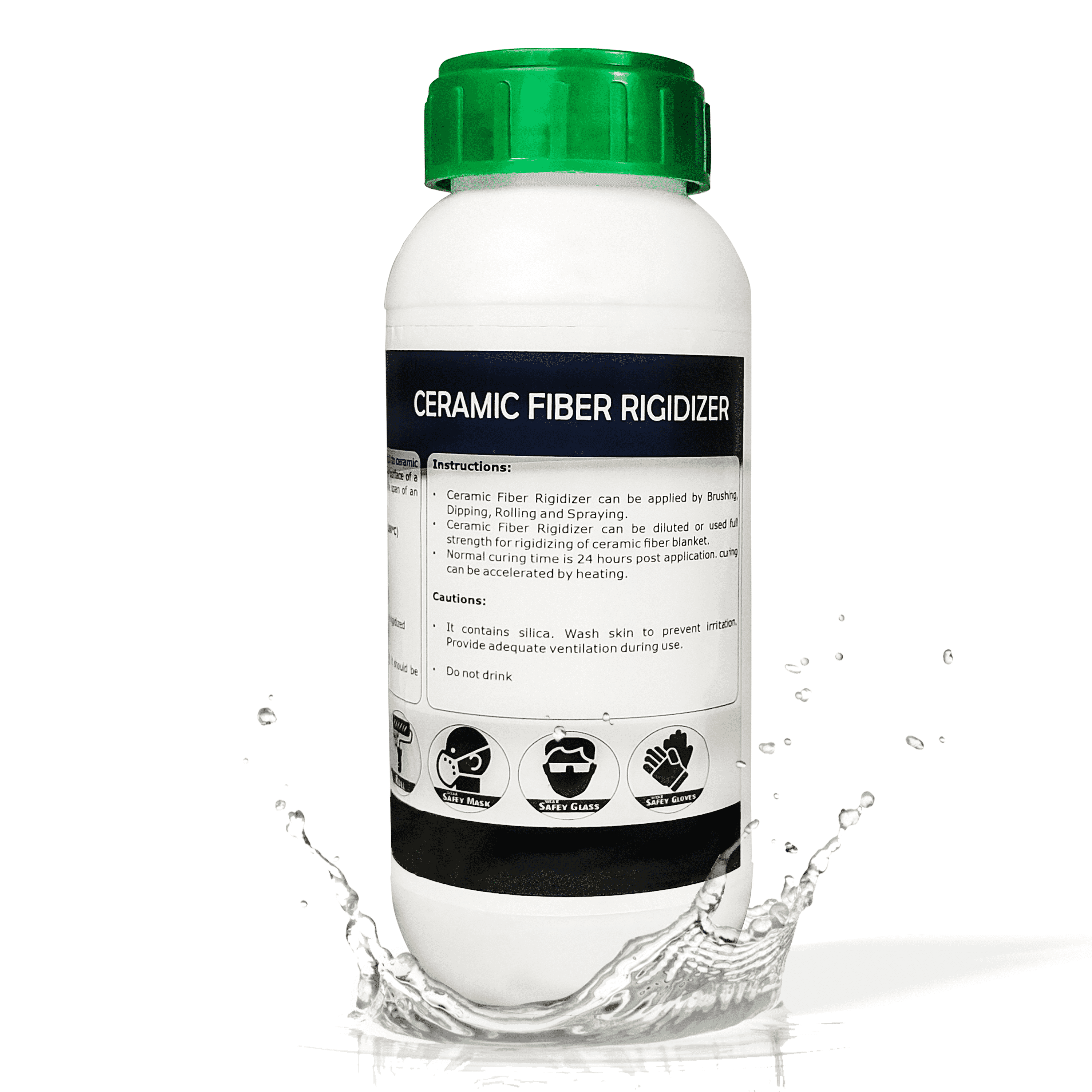 Rigidizer for Ceramic Fiber Coating - 2300F Rated &ndash; 16 oz