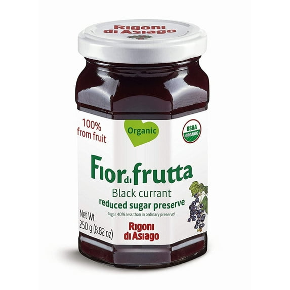 Rigoni di Asiago Fiordifrutta Organic Black Currant Preserve - 8.82 oz