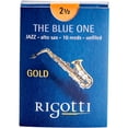 thumbnail image 1 of Rigotti Gold Alto Saxophone Reeds 2.5 Light, 1 of 2