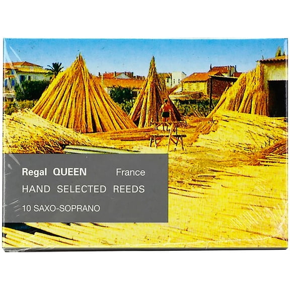 Rigotti Soprano Saxophone Reeds, Queen 4 10 Pack