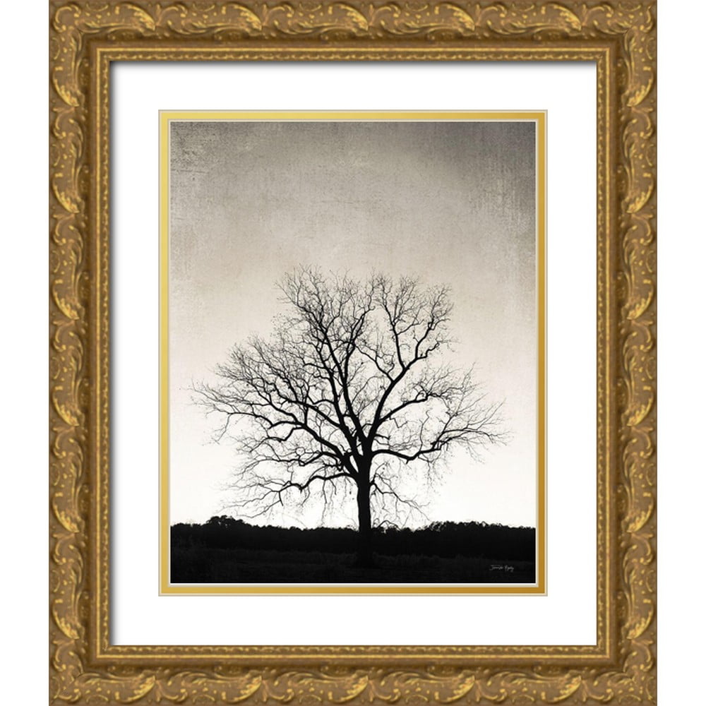 Rigsby, Jennifer 26x32 Gold Ornate Wood Framed with Double Matting ...