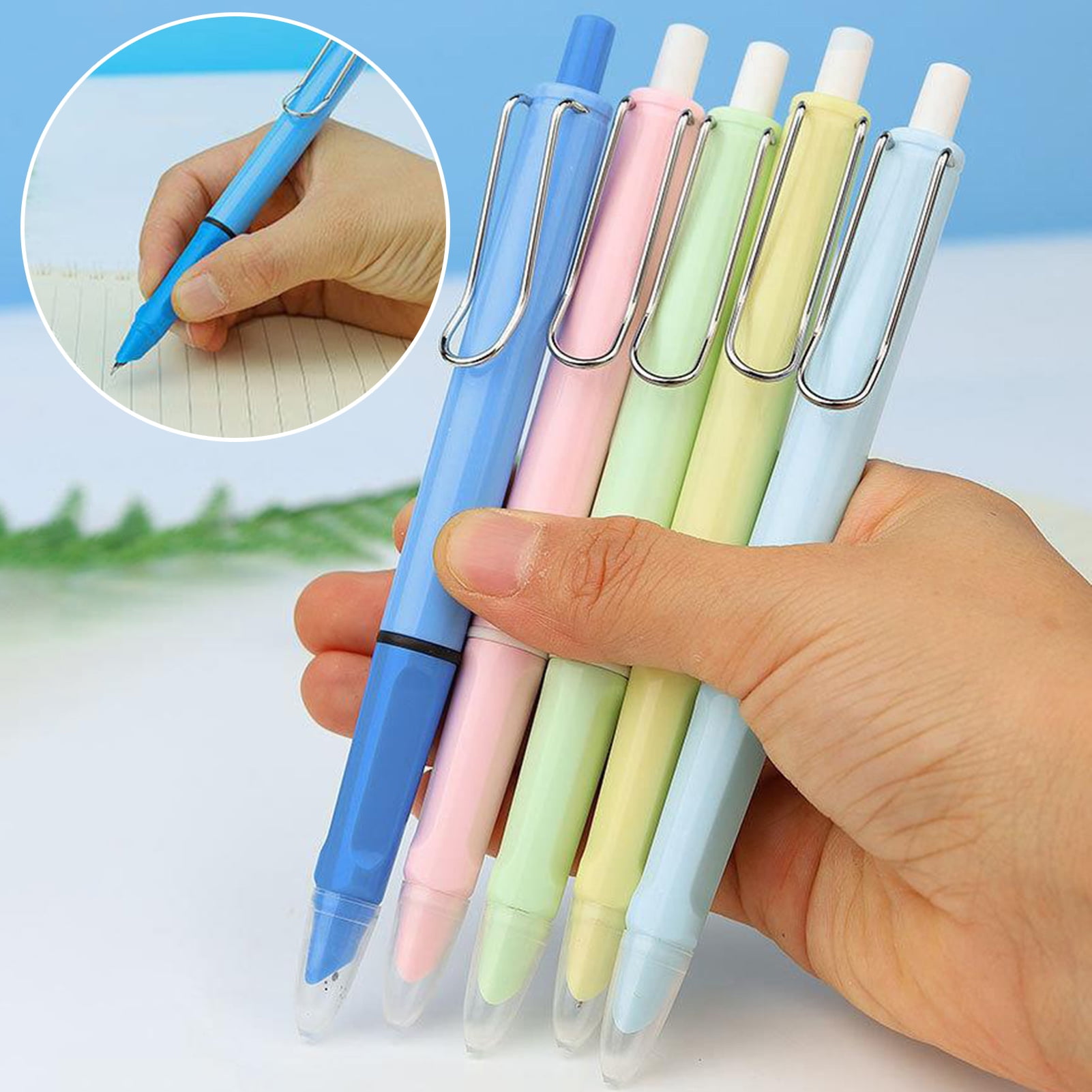 Riguas 0.38mm Fountain Pen Fine Nib MultiColor Optional Journaling