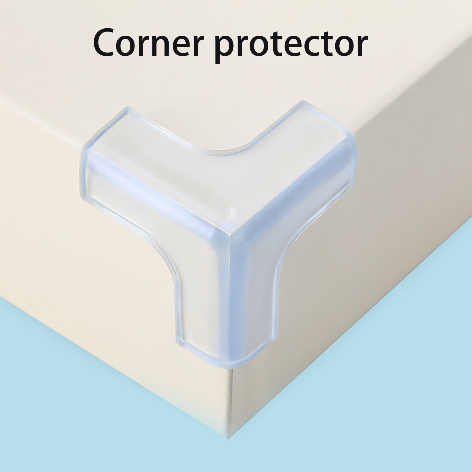Riguas 16Pcs Table Corner Guards Furniture Edge Protectors Transparent