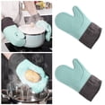 thumbnail image 1 of Riguas 1Pc Insulation Gloves Suspension Thermal Insulation Anti-scald Oven Baking Hot Pot Mitts for Bakery, 1 of 8