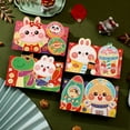 thumbnail image 1 of Riguas 4Pcs/Pack 2023 Red Envelopes Cartoon Jubilant Stamped Festival Props Paper Creative Chinese Horizontal Red Envelopes for New Year, 1 of 8