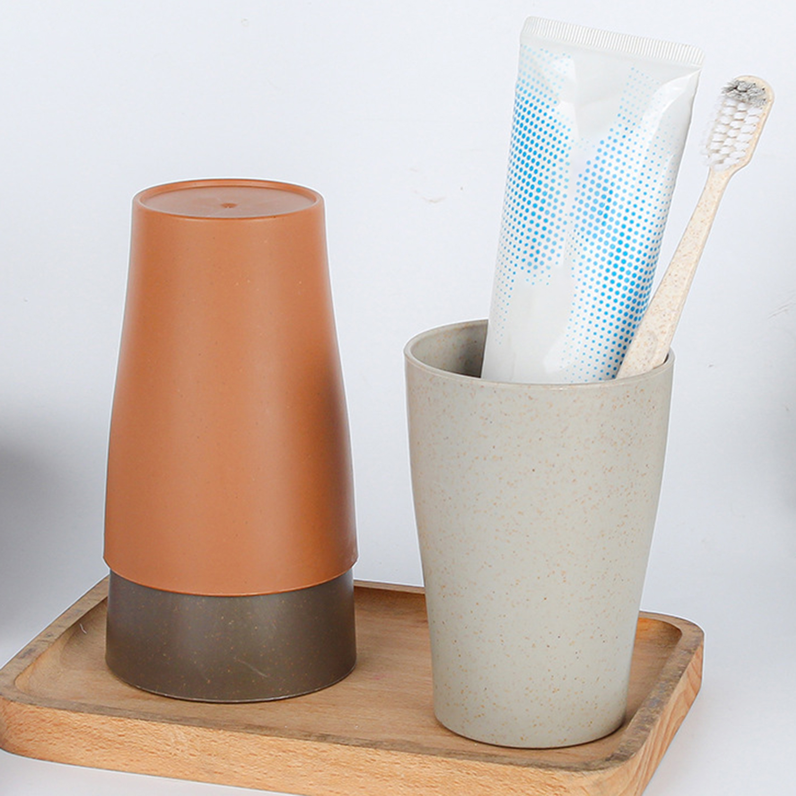 Riguas 500ml Mouthwash Cup Multipurpose High Capacity Large Opening